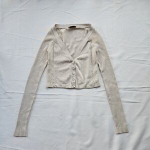 Topshop Fitted Crop Cardigan - size 6